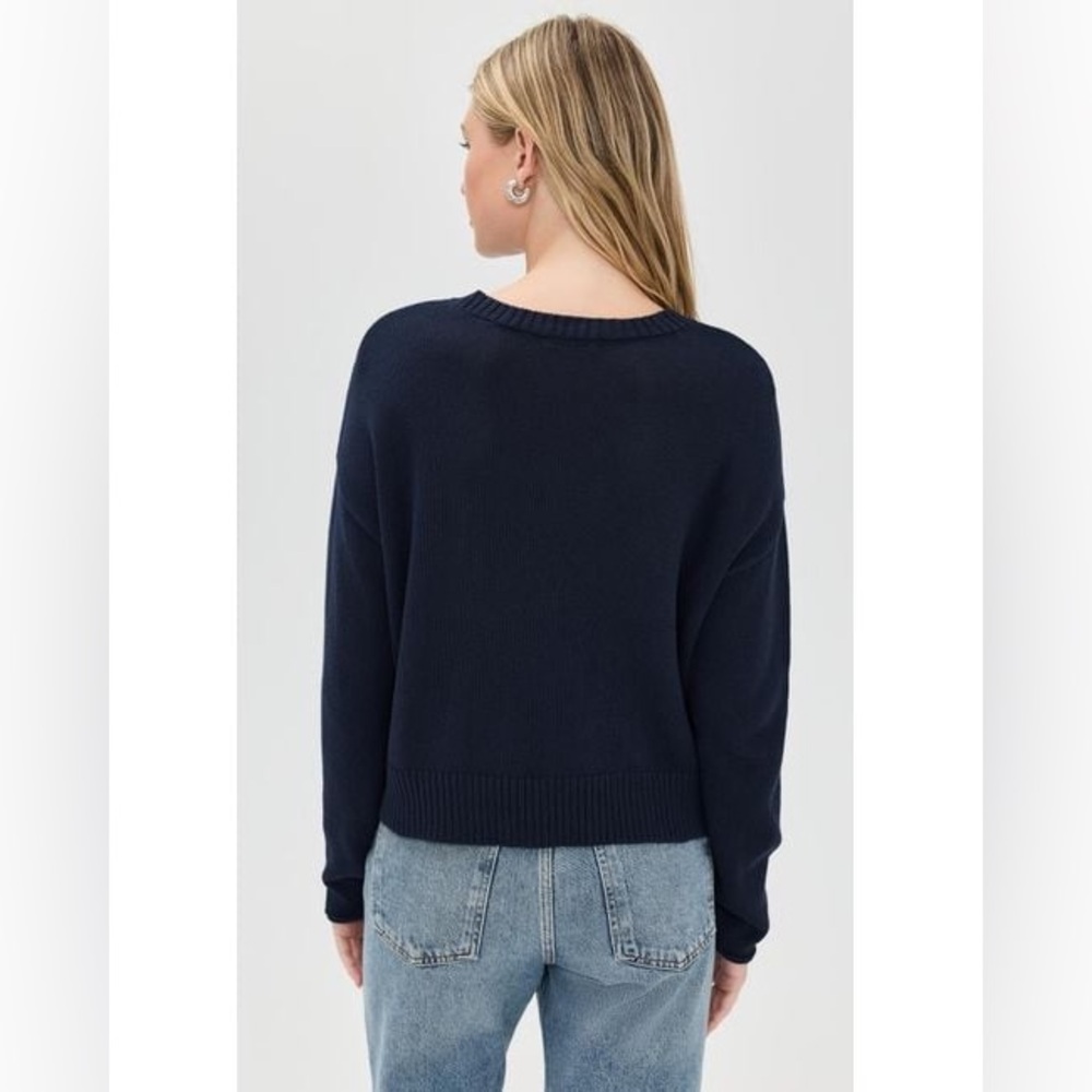 NWT Z Supply Blue Sienna Patriot Sweater - Picture 3 of 3